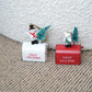 Whimsical Christmas Mailbox Ornaments (Set of 2)