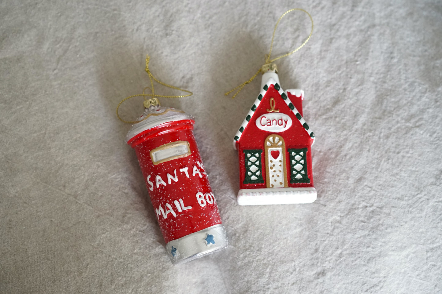 "Nostalgic Noel" Christmas Tree Ornaments (Set of 3)