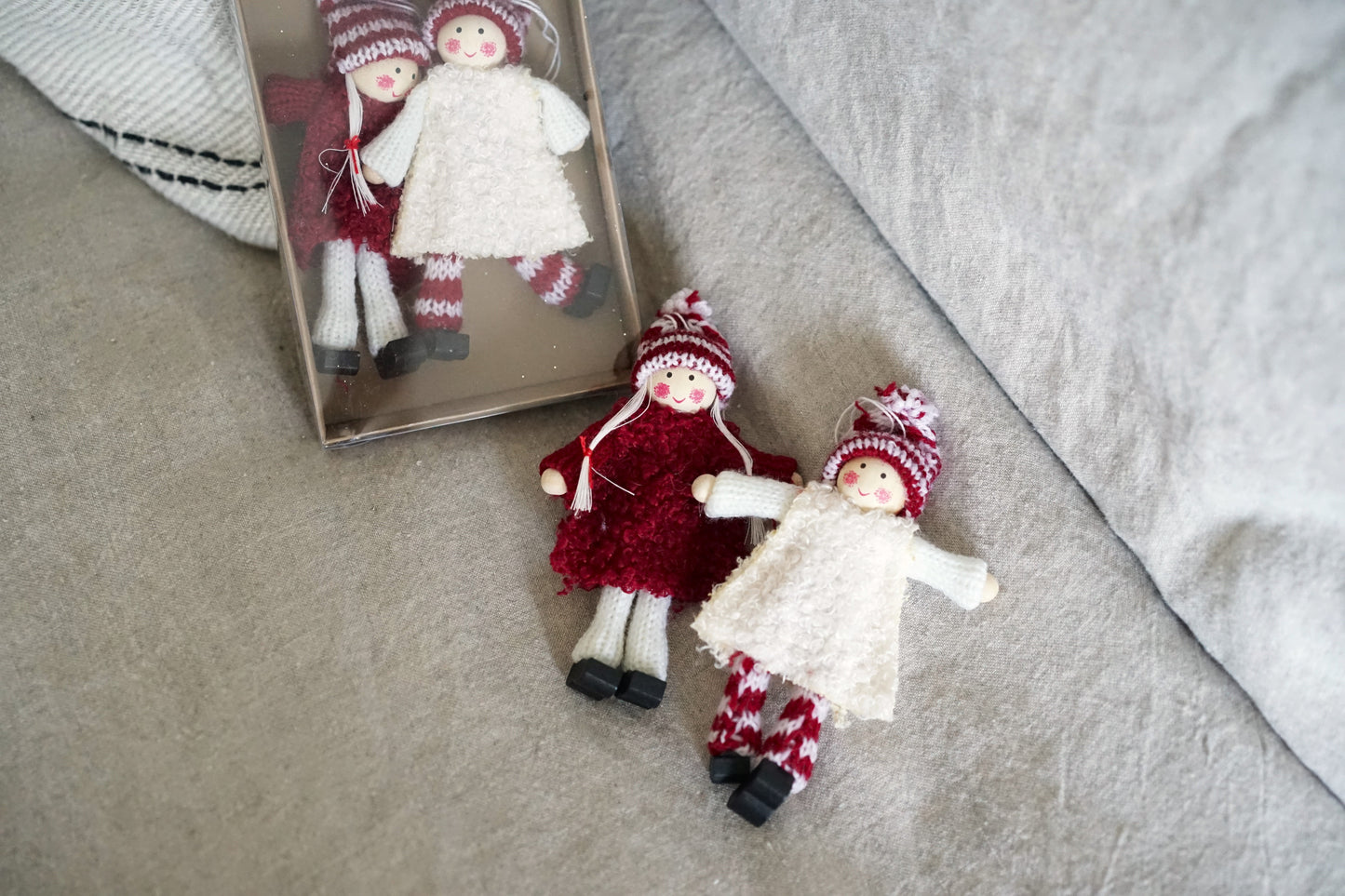 Enchanting Christmas Doll Ornaments