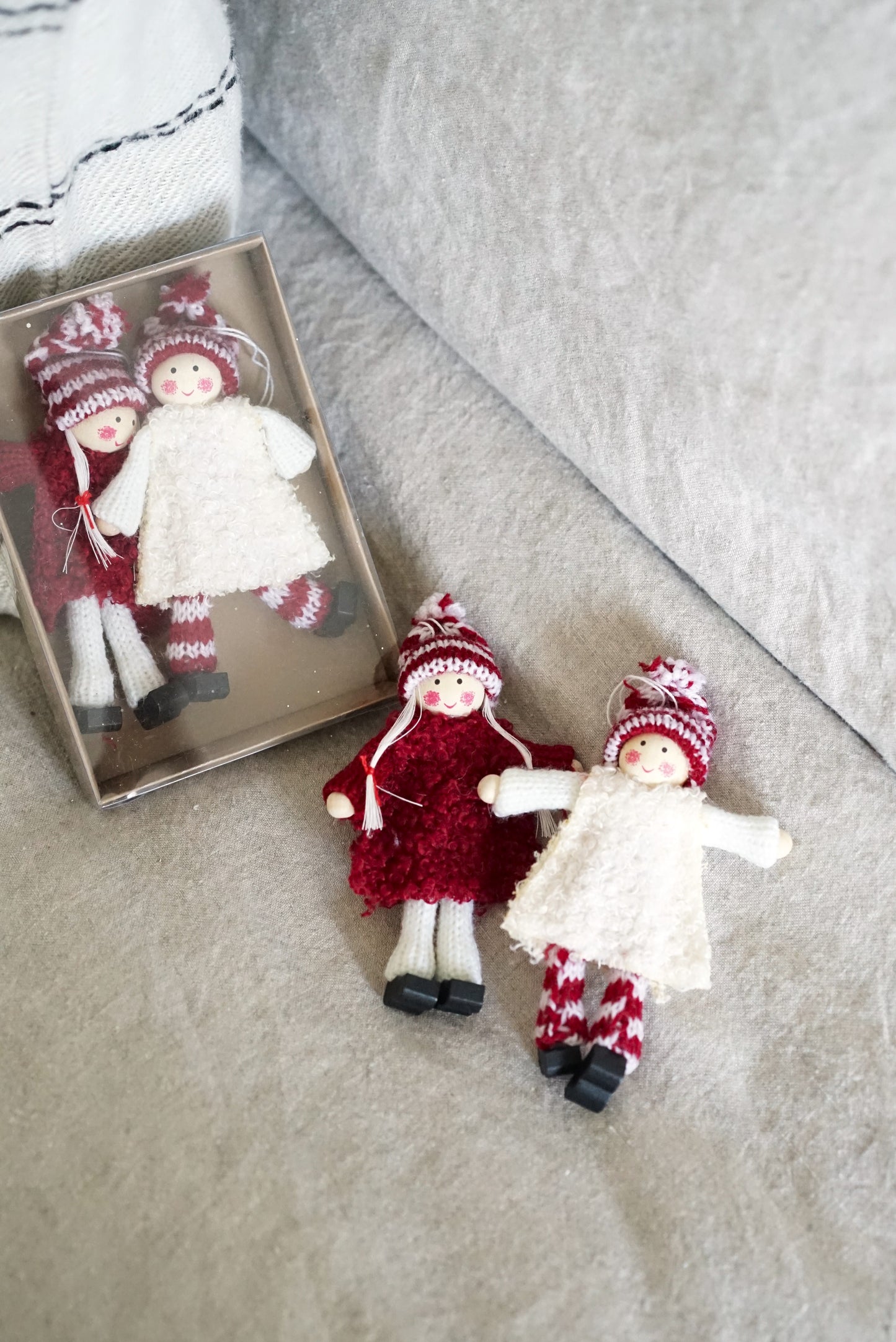 Enchanting Christmas Doll Ornaments