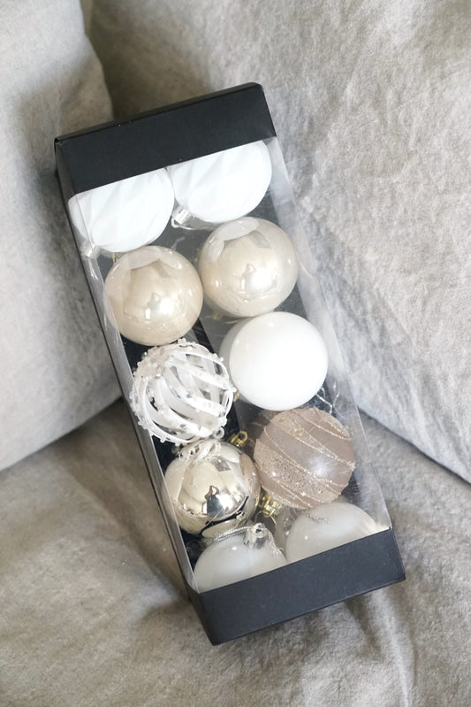 Elegant Christmas Tree Bauble Set (Set of 20)