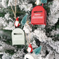 Yuletide Mailbox Ornaments: A Festive Delivery (Set of 3)