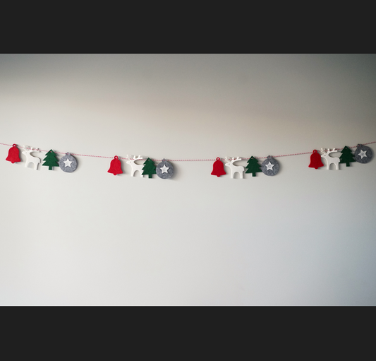 Winter-Motif Xmas Banner