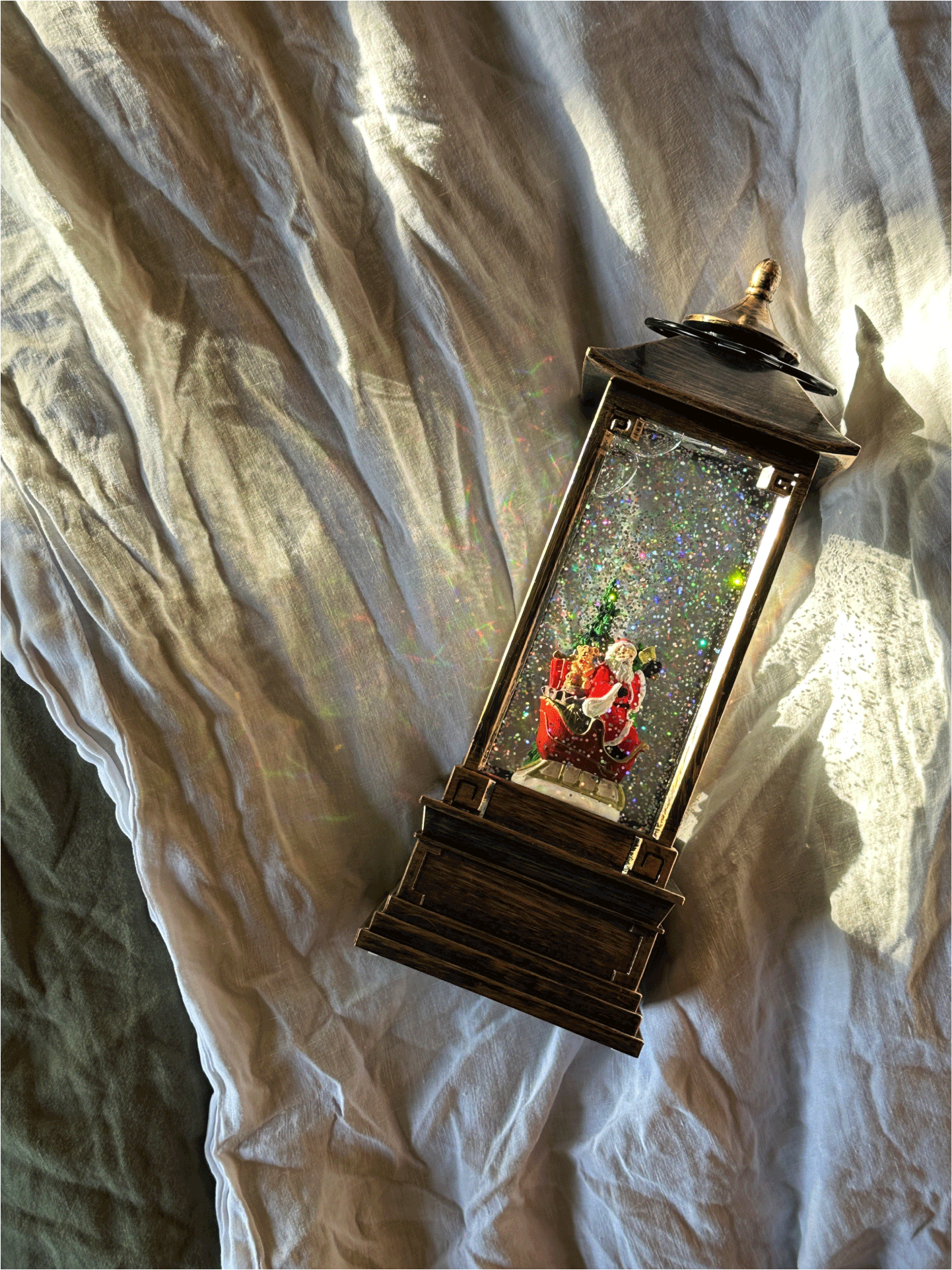 'Santa Claus' Musical & Lighting Lantern